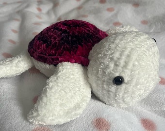 Crochet turtle amigurumi stuffed turtle