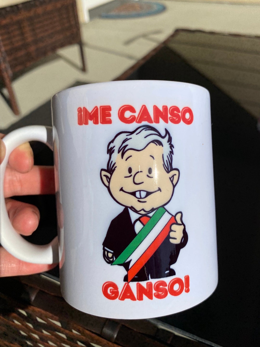 Taza 12 Oz Amlito Presidente Mexicano, Andrés Manuel López Obrador AMLO ...
