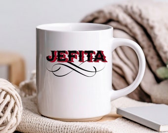 Taza 12 Oz Taza Para Mamá, Jefa, Regalo Para Madre Mexicana  Mujer Latina o Mexicana