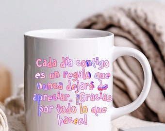 Taza 12 Oz Taza Para Mamá, Dia de las Madres, Regalo Para Madre Mexicana  Mujer Latina o Mexicana
