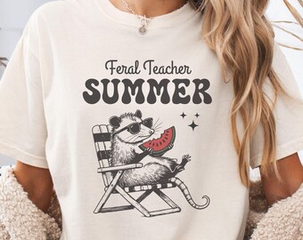 Comfort Colors Last Day of School Teacher Shirt, Funny Last Day Of School TShirt, End Of the School Year Shirt, Summer School Teacher Shirt