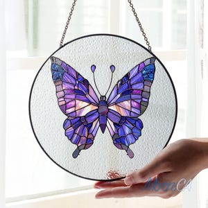 Monarch Butterfly Suncatcher Window Hanging, Flowers Suncatcher, Butterflies Window Hanging Art Decoration, Butterflies Ornament Home Décor