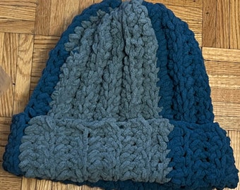 Bonnet d'hiver au crochet super doux et confortable