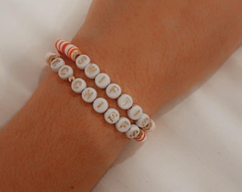 Taylor Swift/Kanas City Chiefs friendship bracelet 2 pack