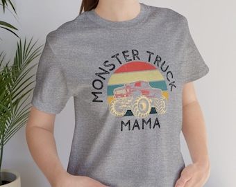Monster Truck Mama Shirt - Bella+Canvas Unisex Tee