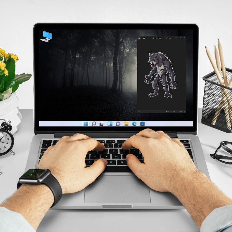Digital Horror Sticker Pack - PNG - Etsy