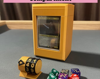 Commander Display Deck Box with Token Tray