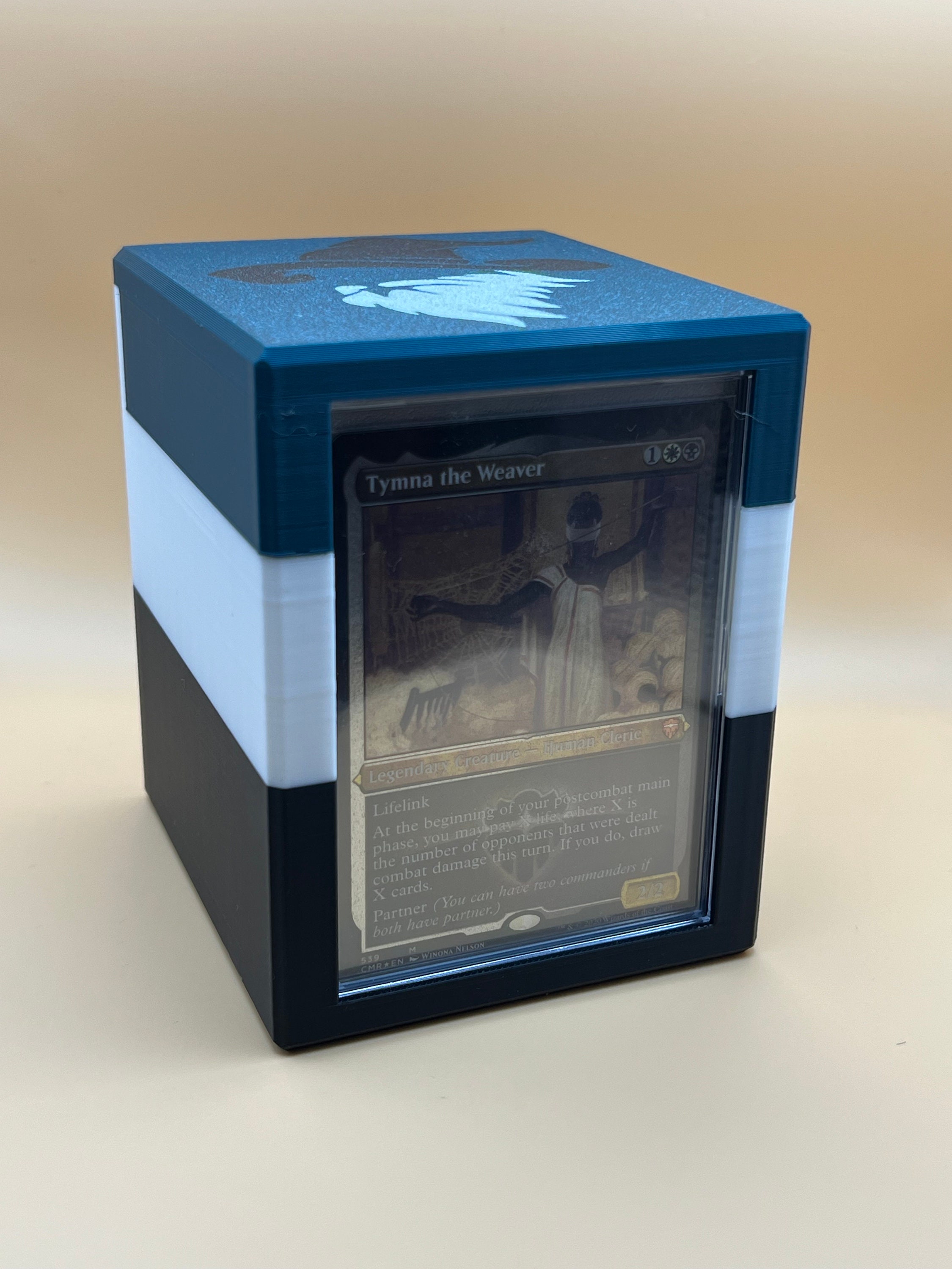 Dual-Commander Deckbox (Partner Commander, Companion, Background, etc.)