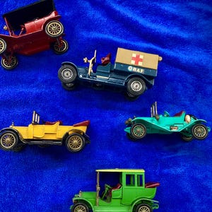 レトロ⭐︎MATCHBOX by LESNEY ミニカーセット イギリス1960年代 Lesney Products Matchbox 8 Wheel Crane Truck