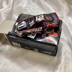 Vintage Die Cast NASCAR Jeremy Mayfield. 25th Anniversary Mobil One 1. With box