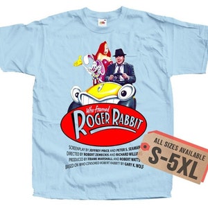 Who Framed Roger Rabbit V9 Poster Men T Shirt all sizes S-5XL