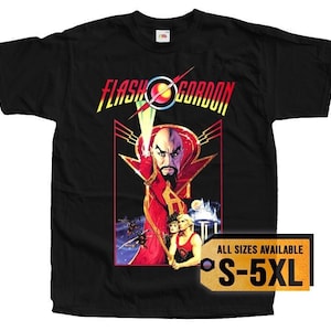 Flash Gordon V1 Poster Herren T-Shirt alle Größen S-5XL