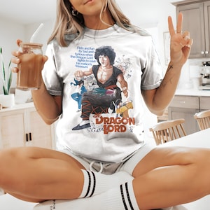 Jackie Chan Dragon Lord V1 Movie Poster Classic Movie Unisex T Shirt all sizes S-5XL