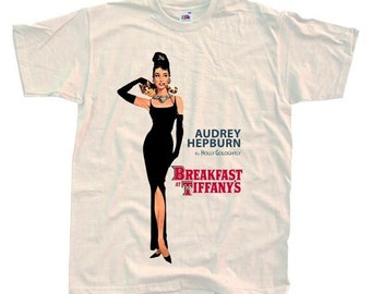 Breakfast at Tiffany's V8 (Audrey Hepburn) Poster Men T Shirt all sizes S-5XL
