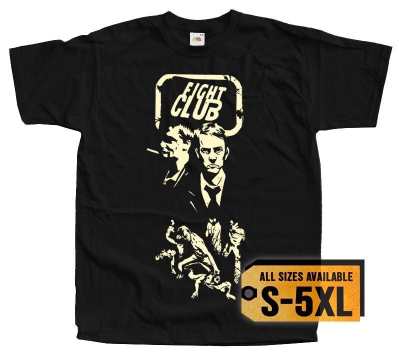 Fight Club ヴィンテージTシャツ Fight Club - New Vintage Movie T shirt - Vintage Band Shirts