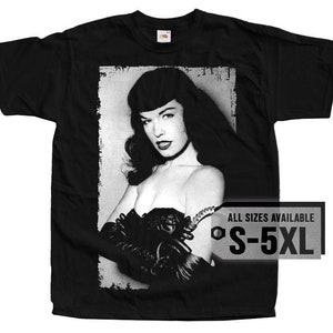 Bettie Page: Queen of Curves ベティペイジ Bettie page t shirt