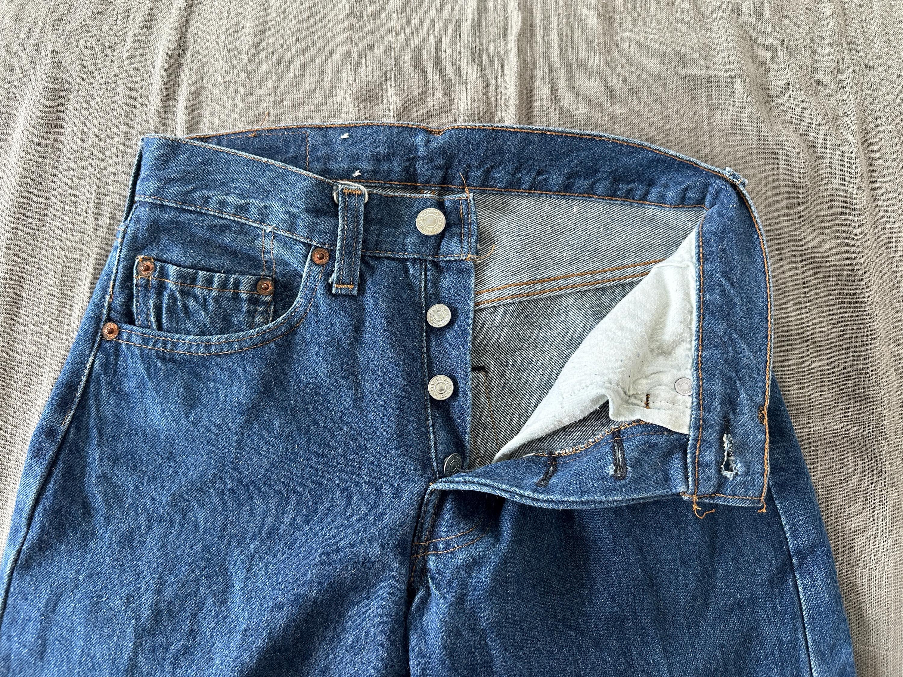 Vintage LEVIS 501 Redline Grunge Denim From 80's, W27 - Etsy