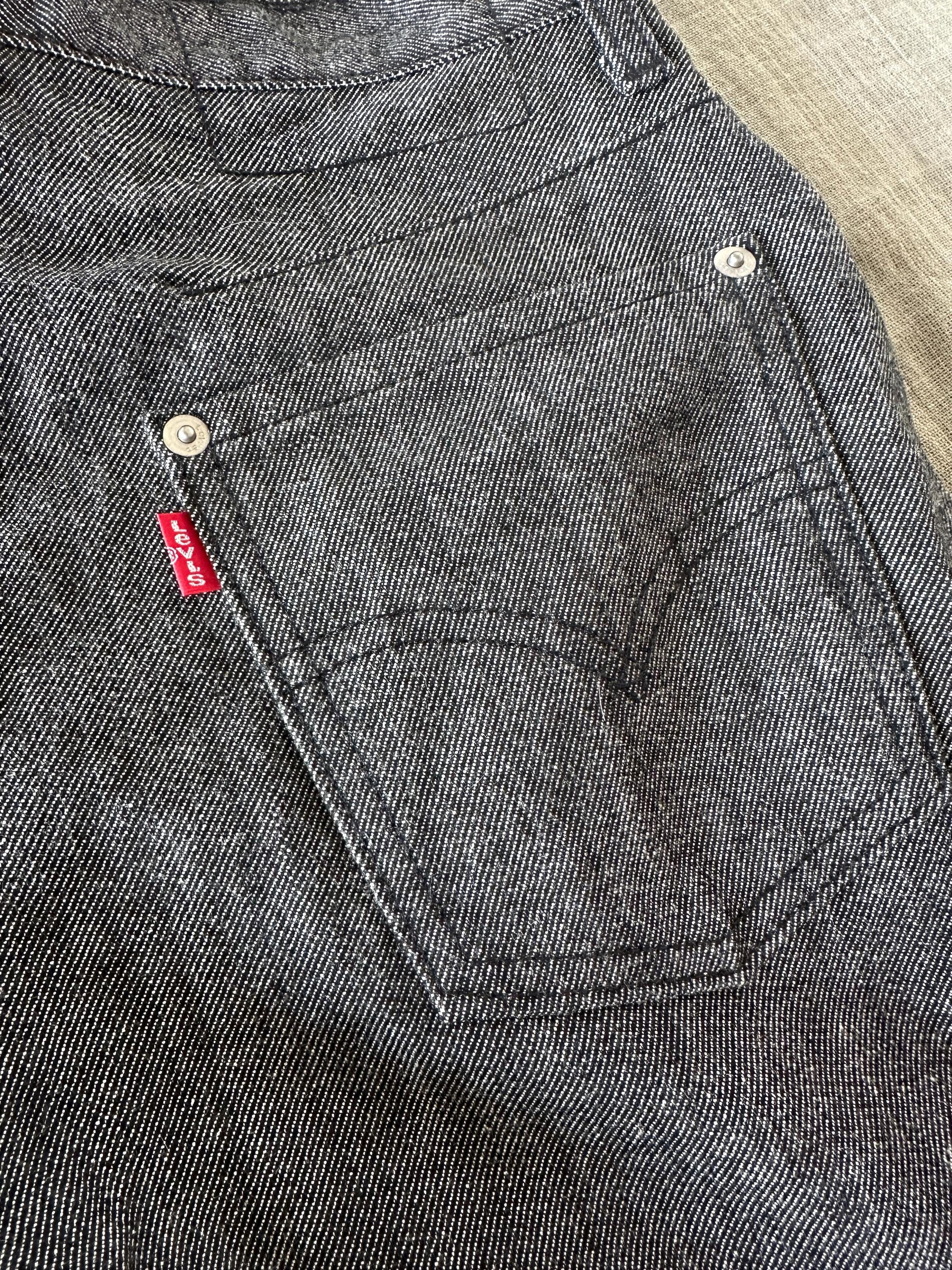 Engineered Jeans by LEVIS Vintage 3D Black Denim From 2000, W27 - Etsy