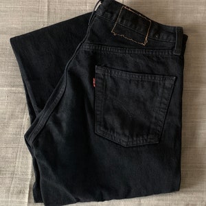 Vintage 80s Levis 501 Black - Etsy