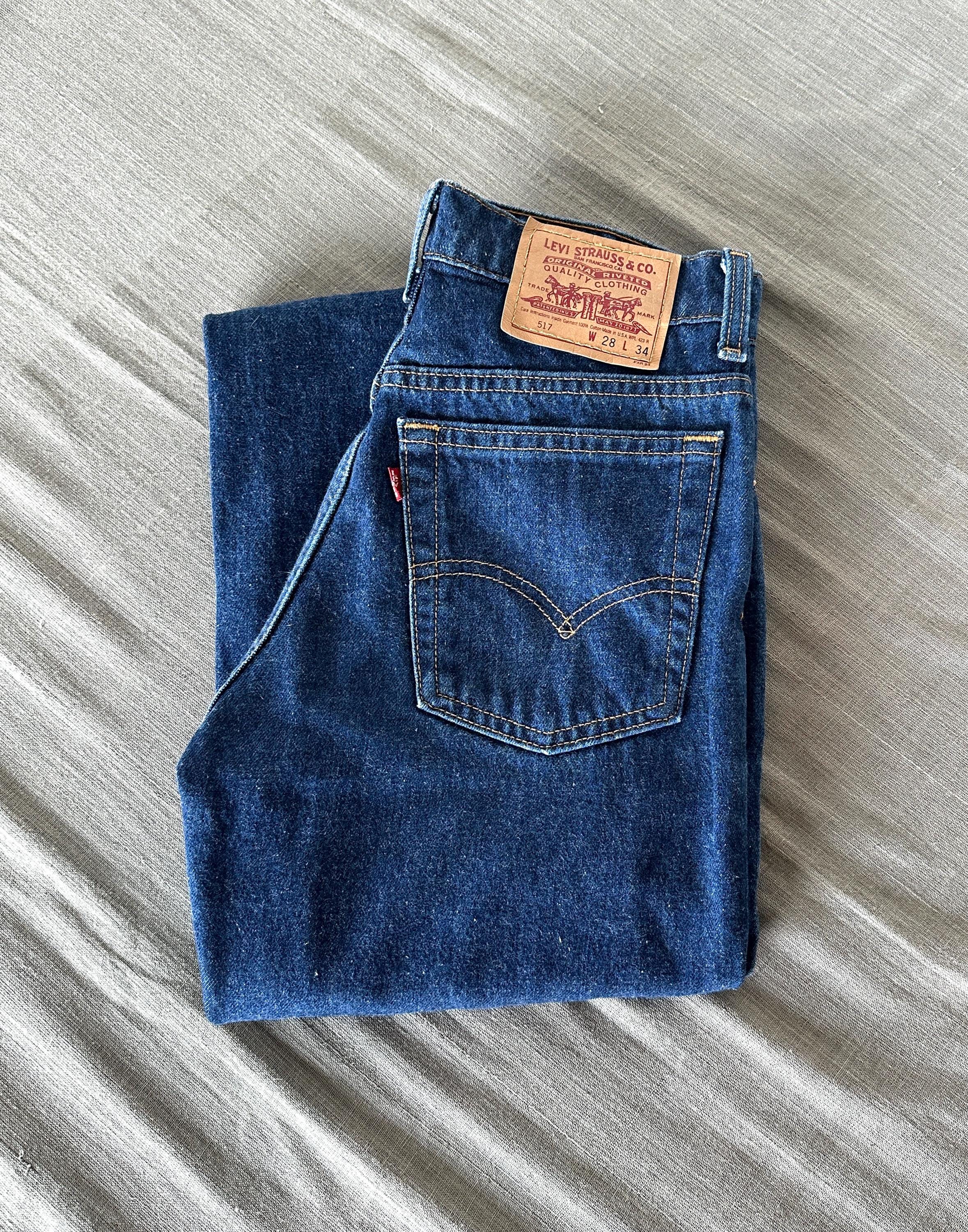 Levi's　517 vintage？ Vintage LEVIS 517 Bootcut Jeans From 1990s, W28 - Etsy