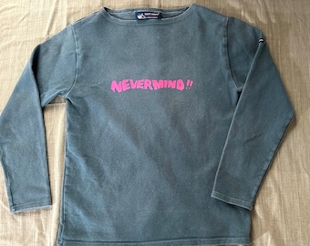NEVERMIND op Saint James L/S Sailor shirt