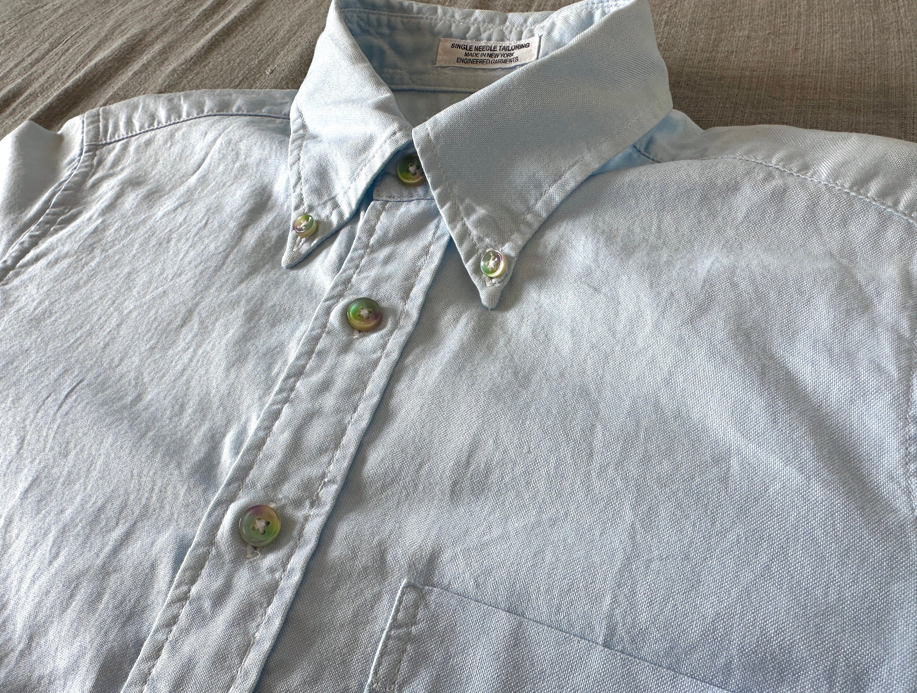 FWK Engineered Garments: 19 Century Button Down Shirt Oxford - Etsy