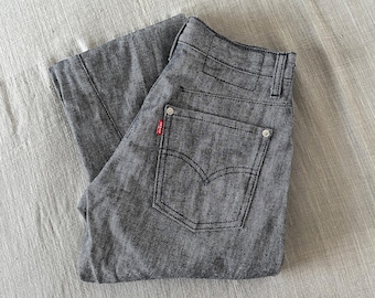 Engineered Jeans by LEVIS vintage 3D black denim from 2000, W27