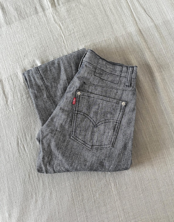 Engineered Jeans by LEVIS Vintage 3D Black Denim From 2000, W27 - Etsy
