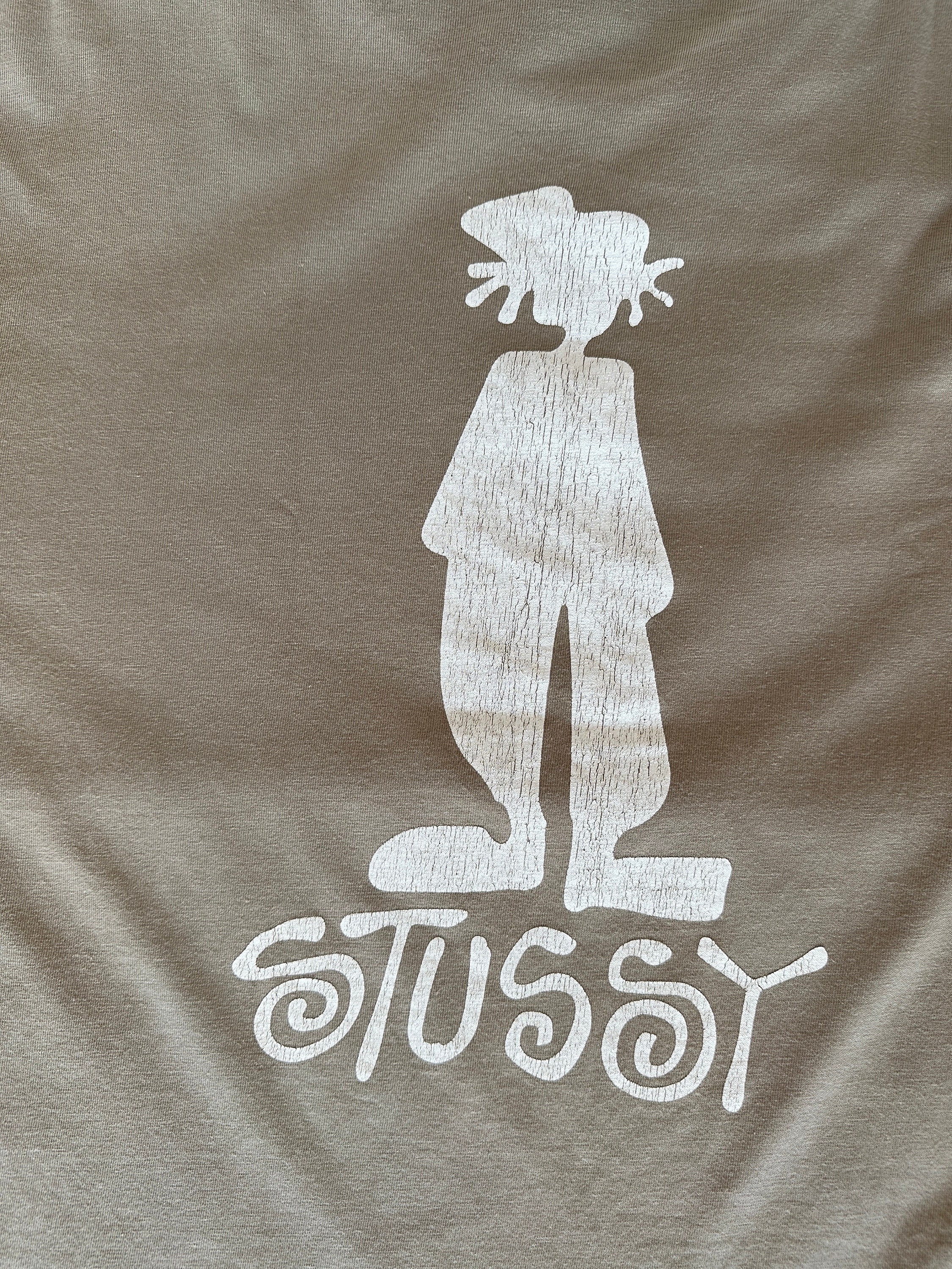 As Is: Vintage Stussy Shadowman T-shirt From the Early 90s