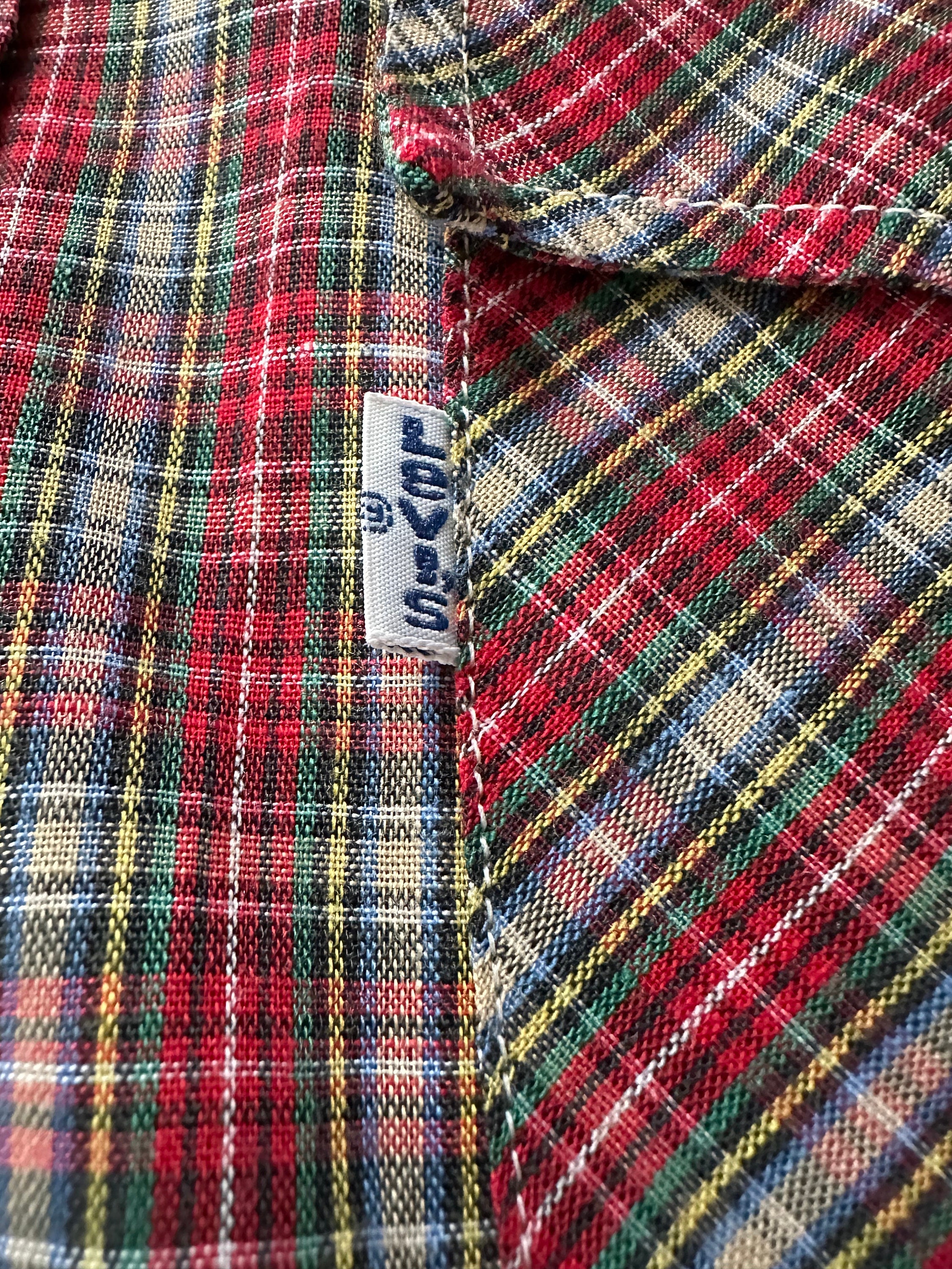 Vintage Levis Checked Saddleman Shirt From 70's - Etsy