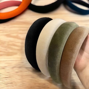 Thick Hair Bands Etsy