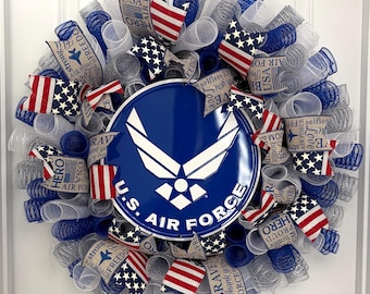Air Force military wreath