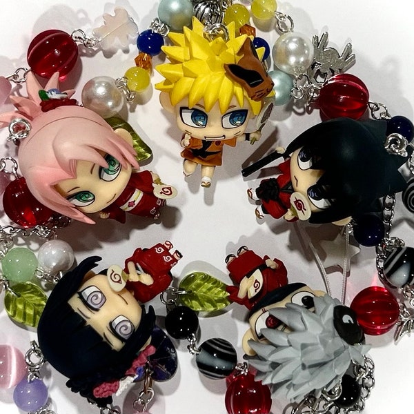 Naruto phone charms