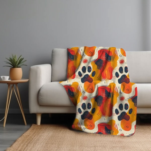 Personalized Dog Blanket, Custom Dog Blanket, Plush Dog Blanket, Personalized Puppy Blanket, Dog Blanket, Pet Lover Gift, New Puppy Gift