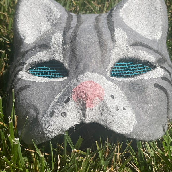 Warrior cats Jayfeather mask furry cosplay