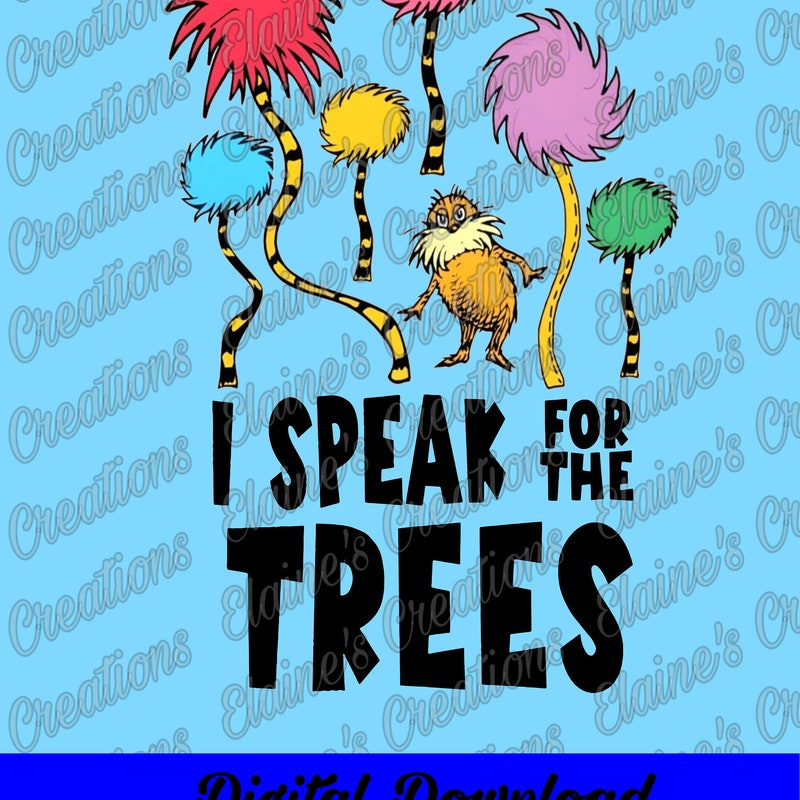 Dr Seuss the Lorax - Etsy