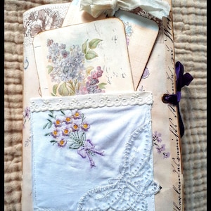 Lilac Themed Junk Journal