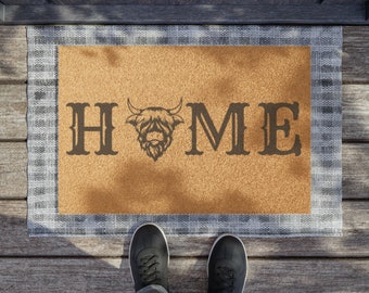 Farmhouse Doormat | 4 Styles Available | Outdoor Grade A Coir Coconut Fiber | 24x16 Size