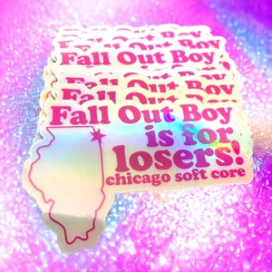 FOB Inspired Sticker - Holographic - Fanmade - 3x2 inch