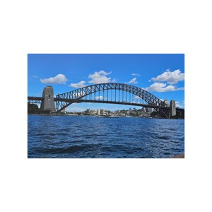 The Sydney Bridge - Satin Poster, wall decor, Australia, travel, vacation