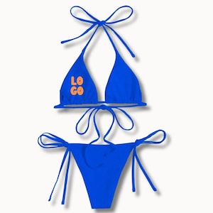 Custom College Bikini - Customize your own Bikini - College Bikini - Game day Bikini - Summer Bikini
