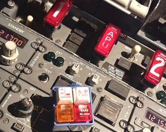Boeing 737-Inspired Keychain (Sound Features)