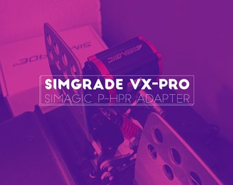 SIMAGIC P-HPR Haptic Shaker Reactor adapter mount for Simgrade VX-Pro Pedals