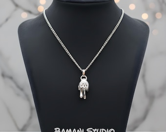 メンズネックレス、ペンダント、ミッキー