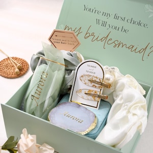Bridesmaid Proposal Boxes - Will You Be My Bridesmaid Gift, Maid of Honor Proposal, Unique Bridesmaid Gift Boxes, Bridal Party Gift