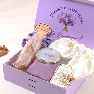 Will You Be My Bridesmaid Gift - Bridesmaid Proposal Boxes, Unique Bridesmaid Gift Boxes, Custom Bridal Party thank you Gift Boxes