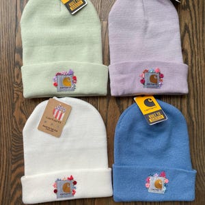 Hand-embroidered Beanie