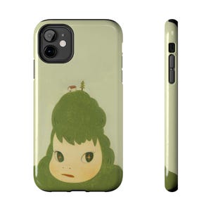 DURABLE Yoshitomo Nara - Miss Forest | Étui de téléphone esthétique