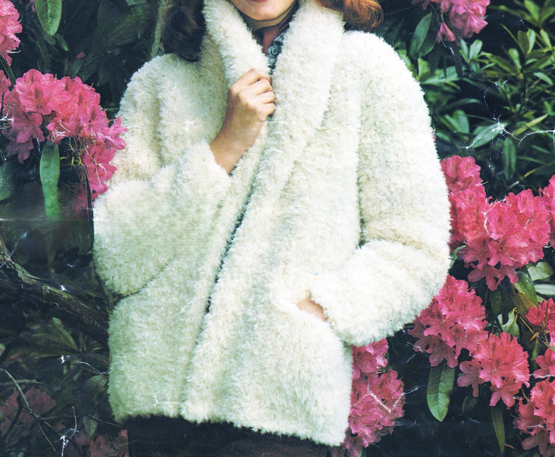 NKNIT vegan fur big jacket【short】 NKNIT vegan fur big jacket