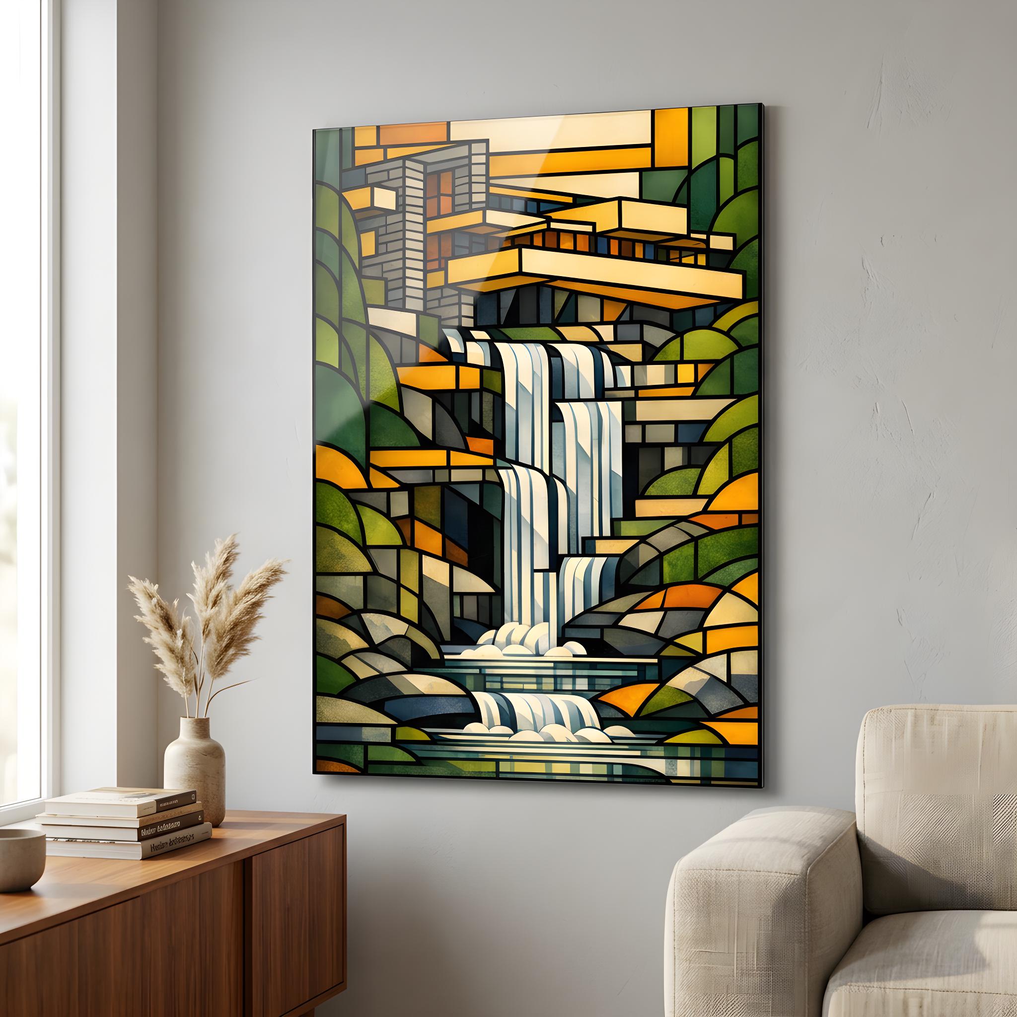 Framed Vintage Frank Lloyd Wright - Etsy